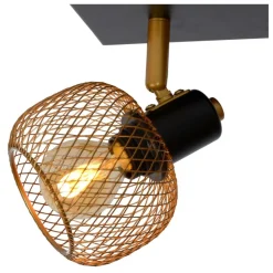 Spots|Ygo Plafondspot MAREN 2Del. Mat Goud