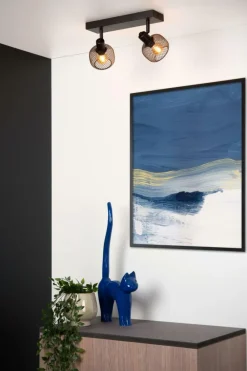 Spots|Ygo Plafondspot MAREN Zwart