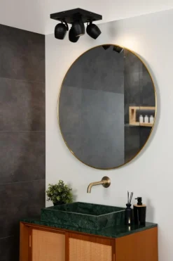 Spots|Ygo Plafondspot PRESTON Zwart