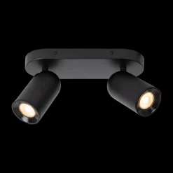 Spots|Ygo Plafondspot PUNCH 2Del. Zwart