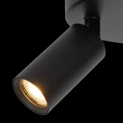 Spots|Ygo Plafondspot RITMO 2Del. Zwart