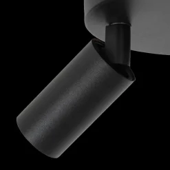 Spots|Ygo Plafondspot RITMO 3Del. Zwart