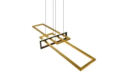 Plafonniers|Ygo Plafonier SALINAS Met. Mat Messing