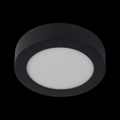 Plafonniers|Ygo Plafonnier BRICE Zwart Ø 18 cm