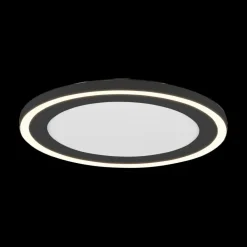 Plafonniers|Ygo Plafonnier CARUS RD Ø34cm Mat Zwart