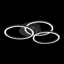 Plafonniers|Ygo Plafonnier CIRCLE Mat Zwart