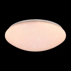 Plafonniers|Ygo Plafonnier LUKIDA Glitter Rond Wit