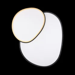 Plafonniers|Ygo Plafonnier RISE XL Met. Mat Zwart/Goud