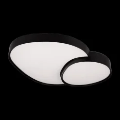 Plafonniers|Ygo Plafonnier RISE XL Met. Mat Zwart/Zwart