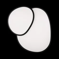 Plafonniers|Ygo Plafonnier RISE XL Met. Mat Zwart/Zwart