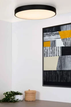 Plafonniers|Ygo Plafonnier UNAR Ø50cm Zwart