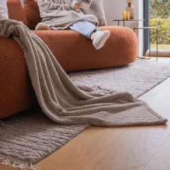 Sierkussens & Plaids|Ygo Plaid COCON Taupe