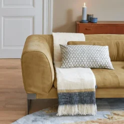 Sierkussens & Plaids|Ygo Plaid DARIOV Off White