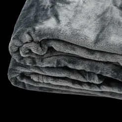 Sierkussens & Plaids|Ygo Plaid MICROF. G.Luxe 150 Antraciet