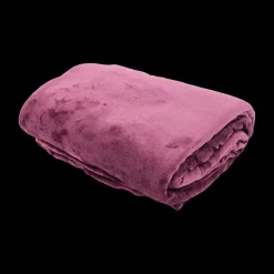 Sierkussens & Plaids|Ygo Plaid MICROF. G.Luxe 220 Aubergine