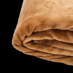 Sierkussens & Plaids|Ygo Plaid MICROF. G.Luxe 150 Camel