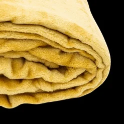 Sierkussens & Plaids|Ygo Plaid MICROF. G.Luxe 150 Jaune