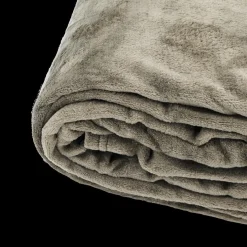 Sierkussens & Plaids|Ygo Plaid MICROF. G.Luxe 150 Kaki