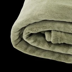 Sierkussens & Plaids|Ygo Plaid MICROF. G.Luxe 220 Olive