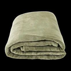 Sierkussens & Plaids|Ygo Plaid MICROF. G.Luxe 220 Olive