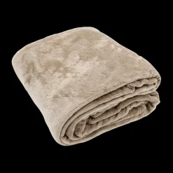 Sierkussens & Plaids|Ygo Plaid MICROF. G.Luxe 150 Taupe