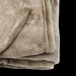 Sierkussens & Plaids|Ygo Plaid MICROF. G.Luxe 150 Taupe