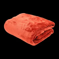 Sierkussens & Plaids|Ygo Plaid MICROF. G.Luxe 150 Terracotta