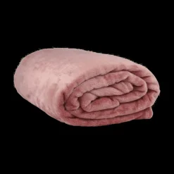 Sierkussens & Plaids|Ygo Plaid MICROF. G.Luxe 150 Vieux Rose