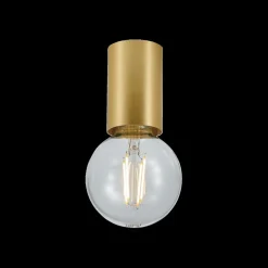 Spots|Ygo Planfondlamp BABU Ø5.6 Geborsteld Goud