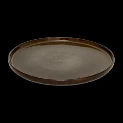 Servies|Ygo Plat Bord TERRIA Ø27 Bruin