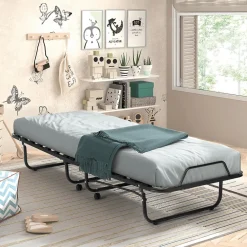 1-Persoonsbedden|Ygo Plooibed CLEMENT 90x200