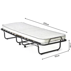 1-Persoonsbedden|Ygo Plooibed CLEMENT 90x200