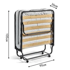 1-Persoonsbedden|Ygo Plooibed CLEMENT 90x200
