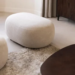 Poufen & Voetenbanken|Ygo Poef CONCA Mito Naturel