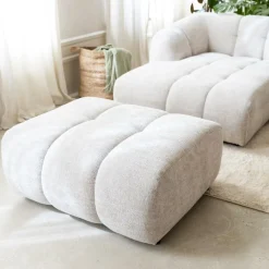 Poufen & Voetenbanken|Ygo Poef DILARA B102 Beige