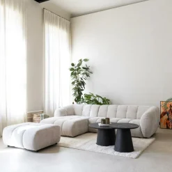 Poufen & Voetenbanken|Ygo Poef DILARA B102 Beige