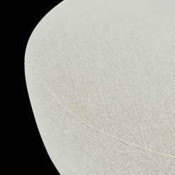 Poufen & Voetenbanken|Ygo Poef MAEVE Beak Beige Ø93