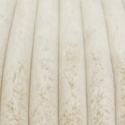 Poufen & Voetenbanken|Ygo Poef PROSPERO Rib Ecru 105x105