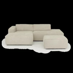 Poufen & Voetenbanken|Ygo Poef SMILE Anthology Beige