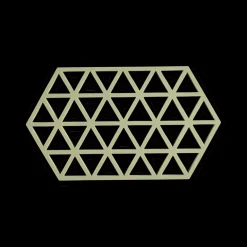 Potten & Pannen|Ygo Potonderz. TRIANGLES XL Sil. Matcha Green