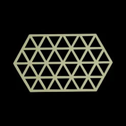 Potten & Pannen|Ygo Potonderz. TRIANGLES XL Sil. Matcha Green