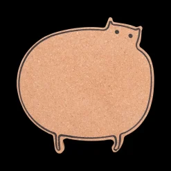 Potten & Pannen|Ygo Potonderzetter CAT Kat Staand Kurk