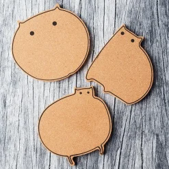 Potten & Pannen|Ygo Potonderzetter CAT Kat Staand Kurk