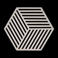 Potten & Pannen|Ygo Potonderzetter HEXAGON Sil. Warm Grey