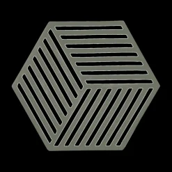 Potten & Pannen|Ygo Potonderzetter HEXAGON Sil. Olive Taupe