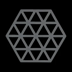 Potten & Pannen|Ygo Potonderzetter TRIANGLES Sil. Cool Grey