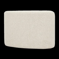 Poufen & Voetenbanken|Ygo Pouf ADA Organisch Bouclé Naturel