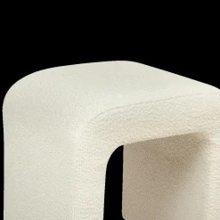 Poufen & Voetenbanken|Ygo Pouf SEVGIR U-Vorm Bouclé Naturel