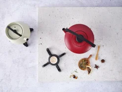 Koffie & Thee|Ygo Rechaud HOBBE Gietijzer Zwart