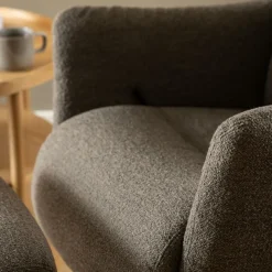 Relaxen|Ygo Relaxfauteuil HALDOR met poef Monza Taupe